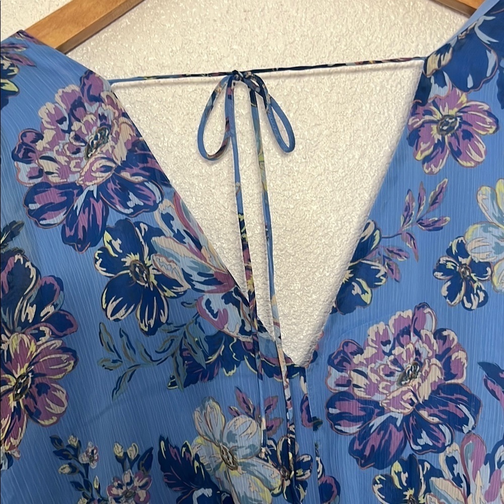 STEVE MADDEN Floral Blue Maxi Dress - Picture 7 of 9